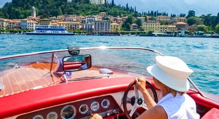 Lake Como: Classic Speedboat Private Tour With Lunch