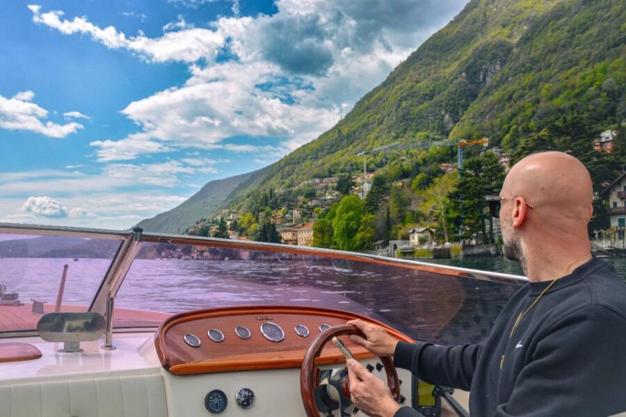 Lake Como: Unforgettable Experience Aboard a Venetian Boat