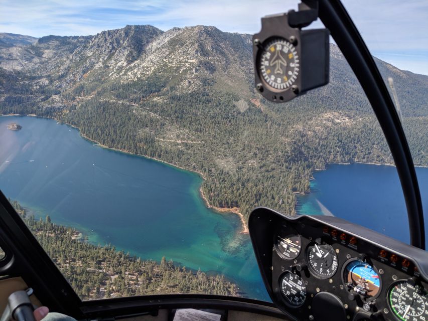 Lake Tahoe: Sand Harbor Helicopter Flight - Activity Overview