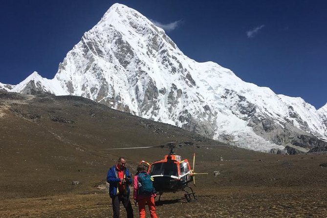 Landing Everest Base Camp by Helicopter at Kalapathar View Point