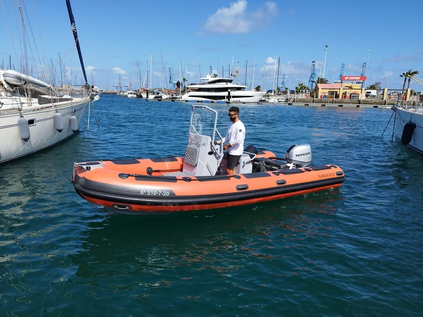 Las Palmas: Zodiac Ride Through the Capital of Gran Canaria.