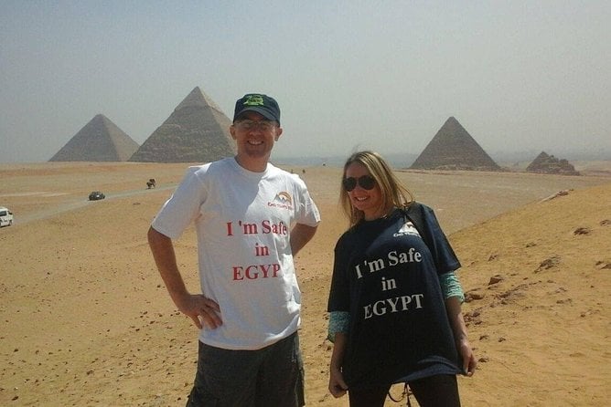 Layover Tour to Giza Pyramids & Egyptian Museum & Old Cairo From Cairo Airport