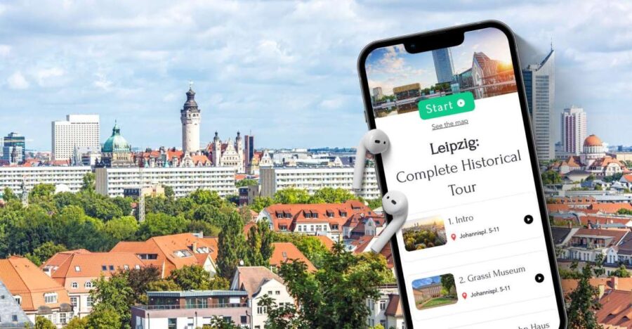 Leipzig: English Self-Guided Audio Tour on Your Phone