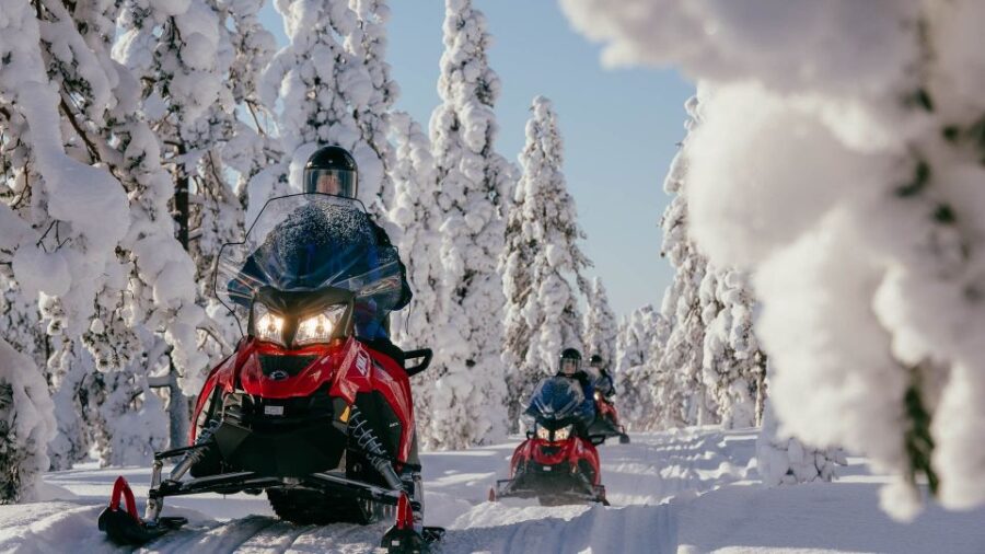 Levi: 2 Hours Snowmobile Safari to the Levi Nature