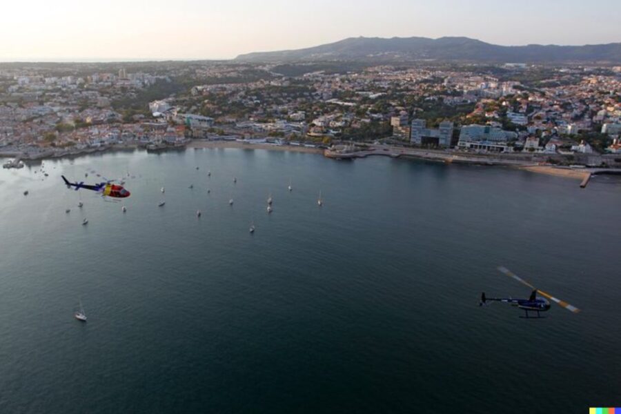 Lisbon: Helicopter Tour Over Estoril & Cascais