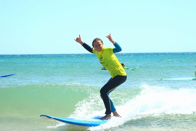 Lisbon Surf Day With Transfer
