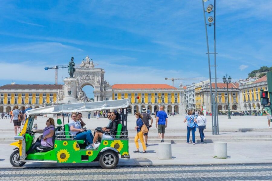 Lisbon Tuk-Tuk Tour + 3 Food and Wine Tastings - Tour Overview and Details