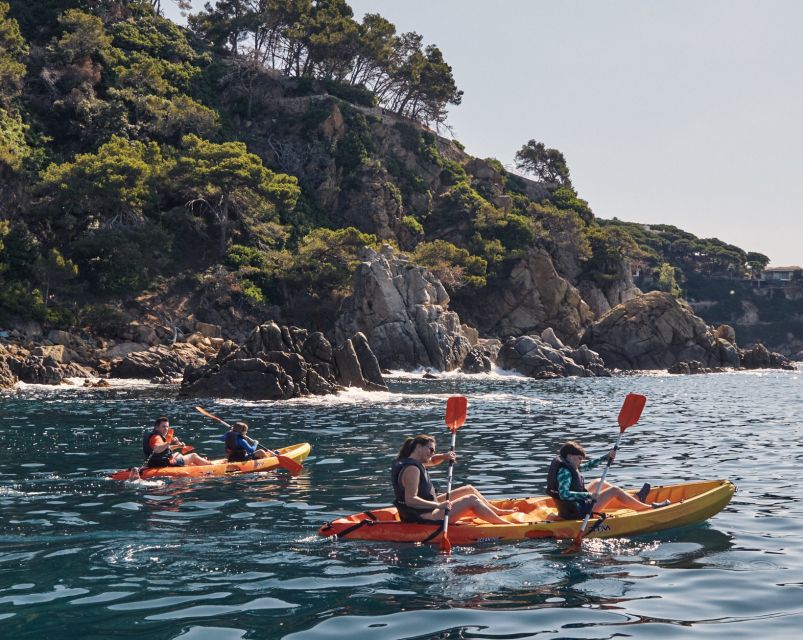 Lloret De Mar: Costa Brava Kayak Tour and Swimming
