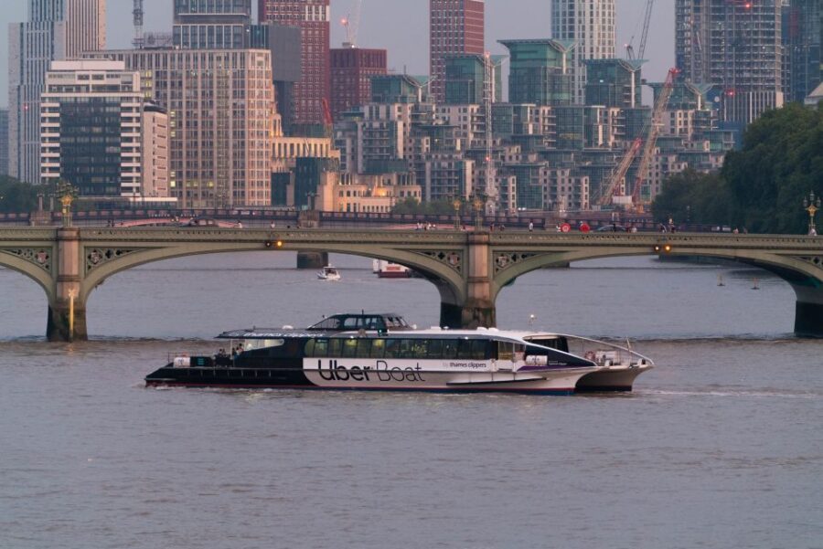 London: Uber Boat by Thames Clippers Single River Ticket - Overview of Uber Boat Experience
