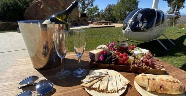 Los Angeles: Private Helicopter Hideaway Day Trip