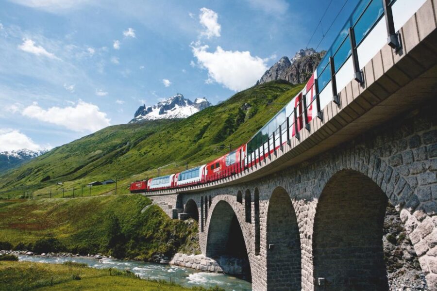 Lucerne: Glacier Expresss Swiss Alps & Lucerne Private Tour