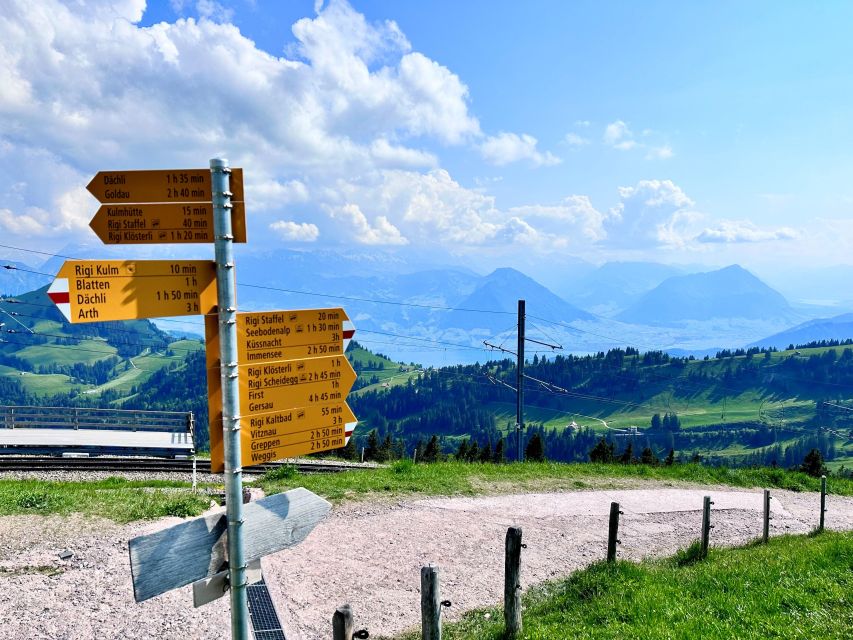 Lucerne Private Tour: Mt. Rigis & Lake of Lucerne Cruise