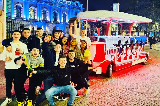 Luxury Party Bike Tour of Belfast City (Individual Seat)
