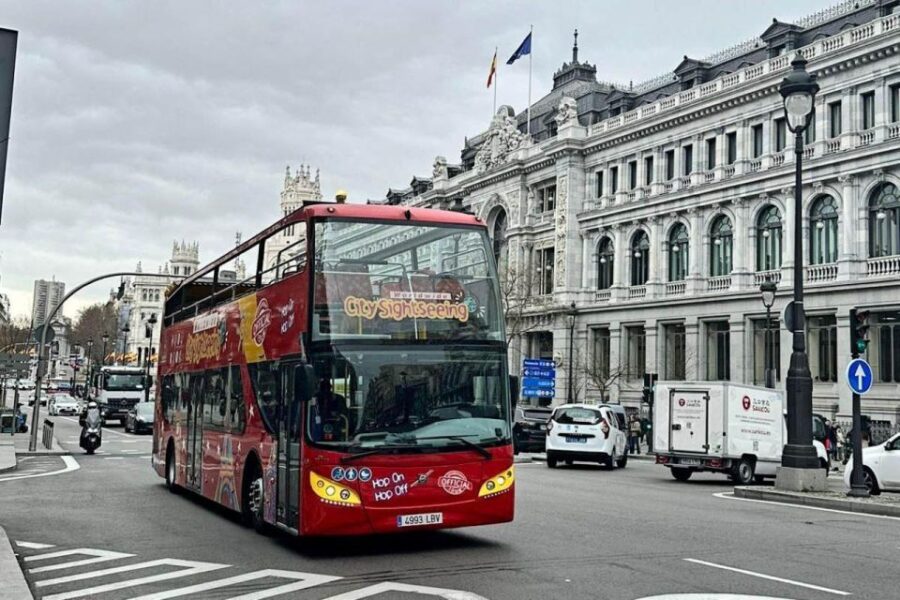 Madrid: City Sightseeing Hop-On Hop-Off Bus Tour and Extras
