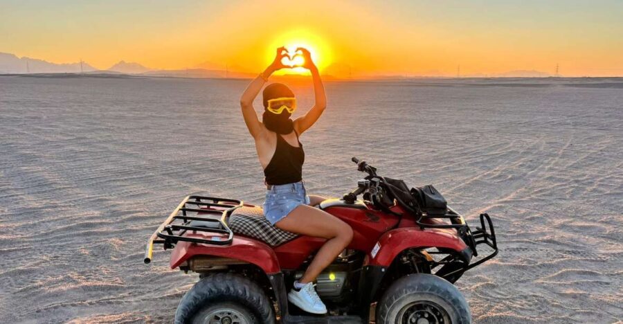 Makadi Bay: Sunset Quad & ATV Adventure & Seaview