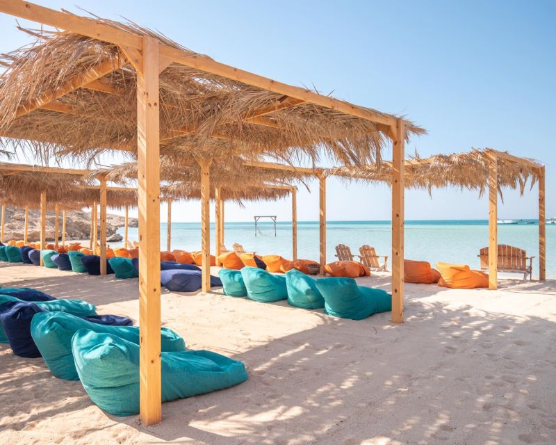 Makadi: Orange Bay Boat Tour With Snorkeling, Lunch & Drinks