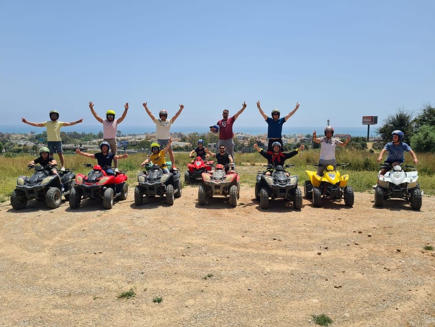 Málaga: 3-Hour Guided All-Terrain Two-Seater Quad Tour