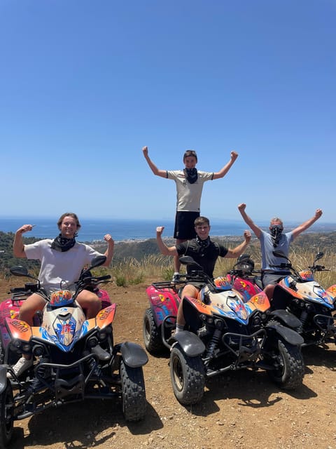 Marbella: 1-H Quad Adventure PRICES PER QUAD 100€ 1 OR 2PX