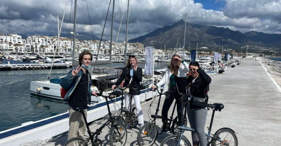Marbella: Guided Bike Tour With Tapas Tasting and Drinks - Tour Overview