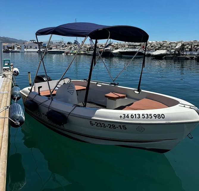 Marbella: Puerto Banús Boat Rental With No License Needed