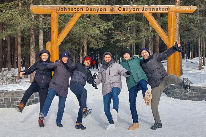 Marble & Johnston Canyon Ice-Walk Tour From Calgary/Canmore/Banff