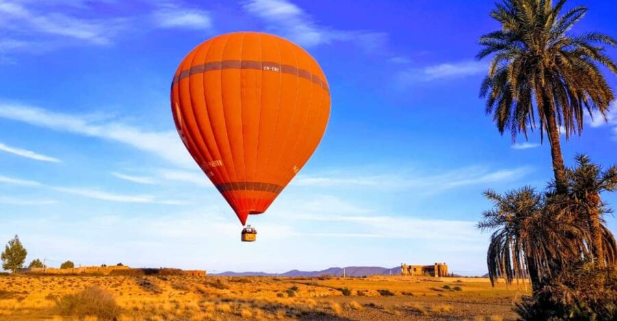 Marrakech: Hot Air Balloon Ride With Traditional Breakfast