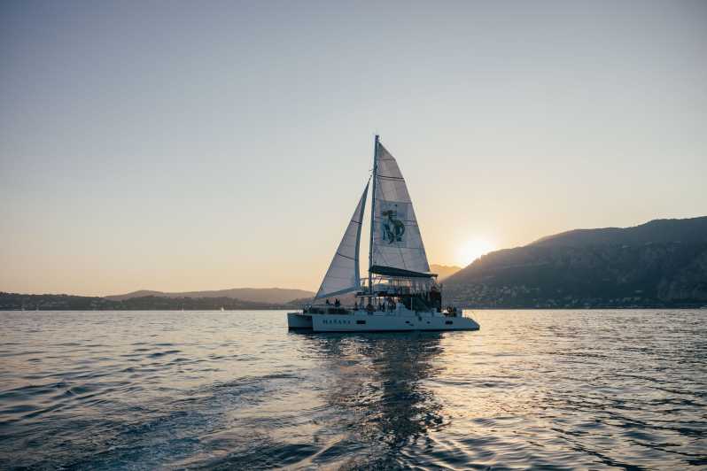 Marseille: Sunset Catamaran Cruise With Drinks and Snacks