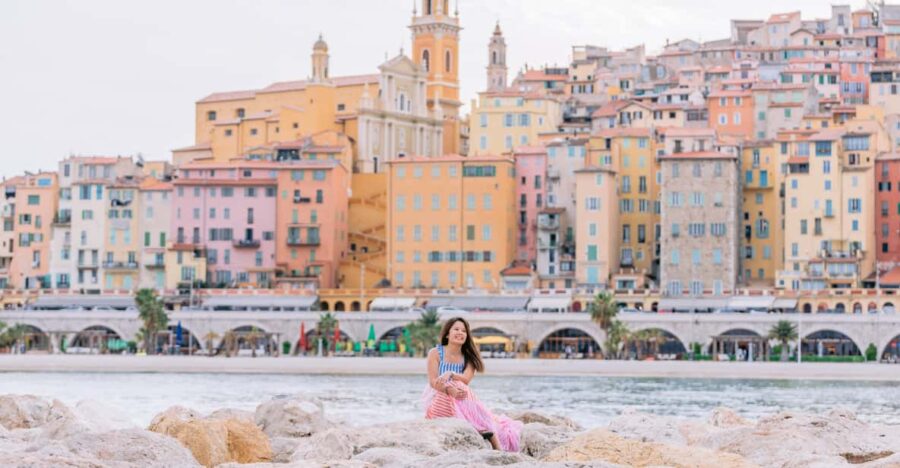 Menton: Private Photoshoot With a Professional Photographer