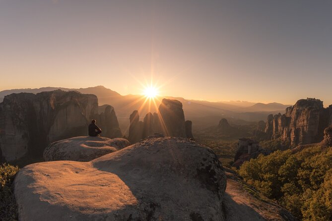 Meteora: Guided Sunset Tour With Monasteries and Caves Visit - Tour Overview