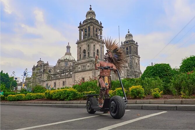 Mexico City Tour Vibra Polanco 2 Hours on Electric Scooter