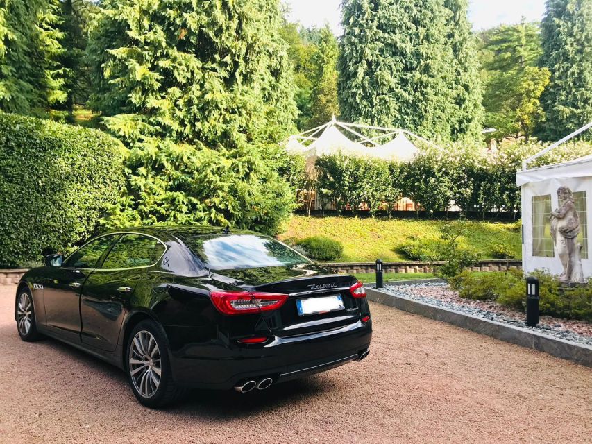 MILAN - ORIO AL SERIO BGY Airport Transfer Luxury: MASERATI