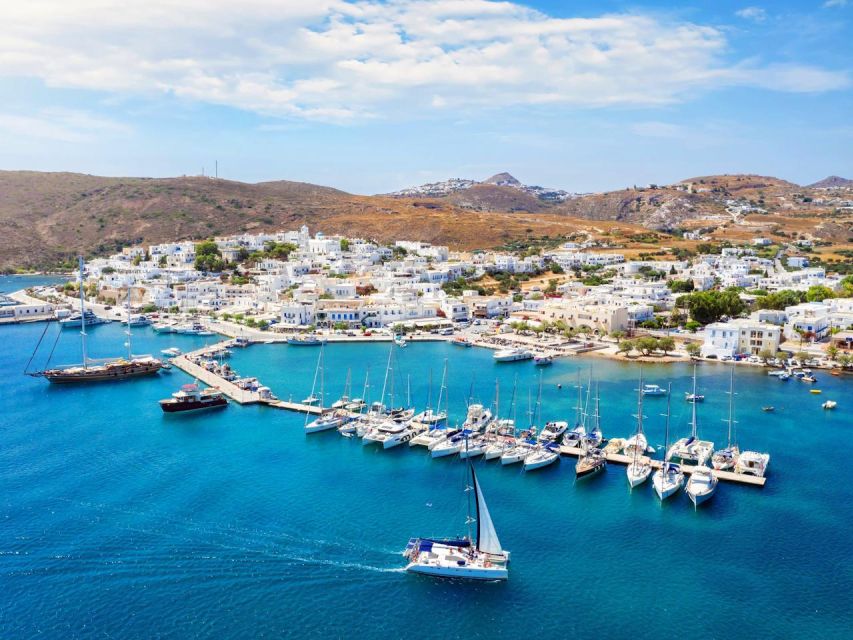 Milos: Kleftiko Bay Catamaran Cruise With Meal & Sunset View