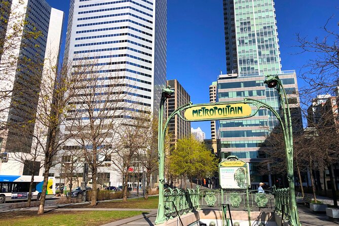Montreal Downtown and Underground City Private Walking Tour