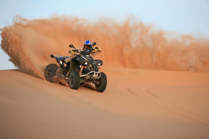 Morning Dubai Red Dune Safari, Quad Bike (ATV), Sand Boarding and Camel Ride