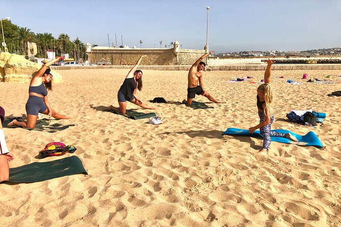 Morning or Sunrise Beach Yoga in Lagos by El Sol Lifestyle