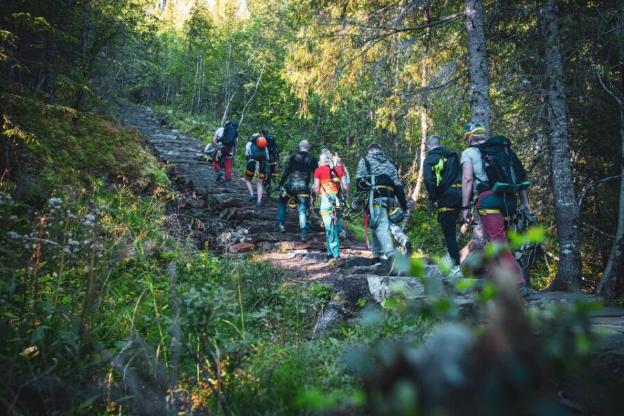 Mountain-Climbing Adventure in Mosjøen via Ferrata
