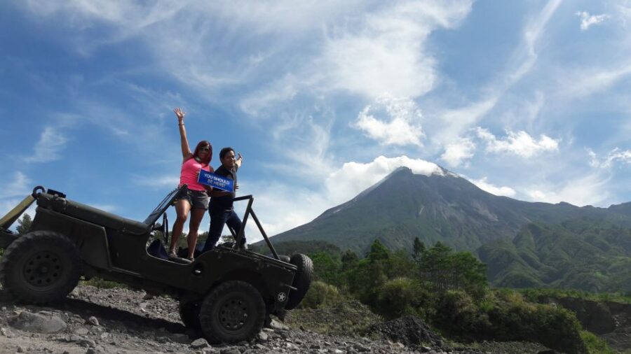 Mt. Merapi Sunrise, Borobudur Climb Up & Prambanan Temple