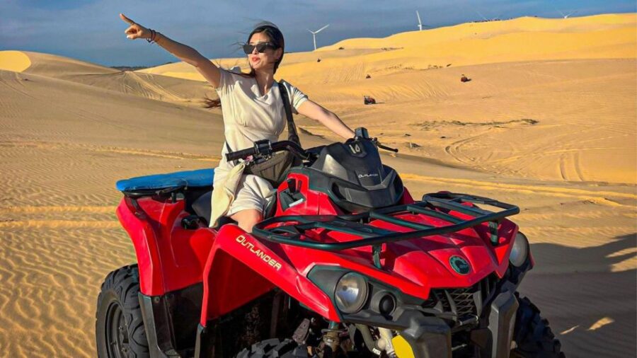 Mui Ne : White Sand Dunes Quad Bike (ATV) Rental Service