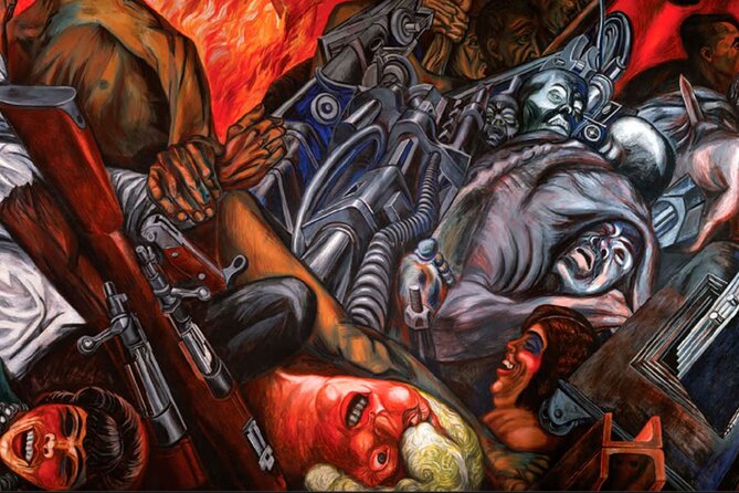 Muralist Art Semi Private Walking Tour in Mexico City Downtown