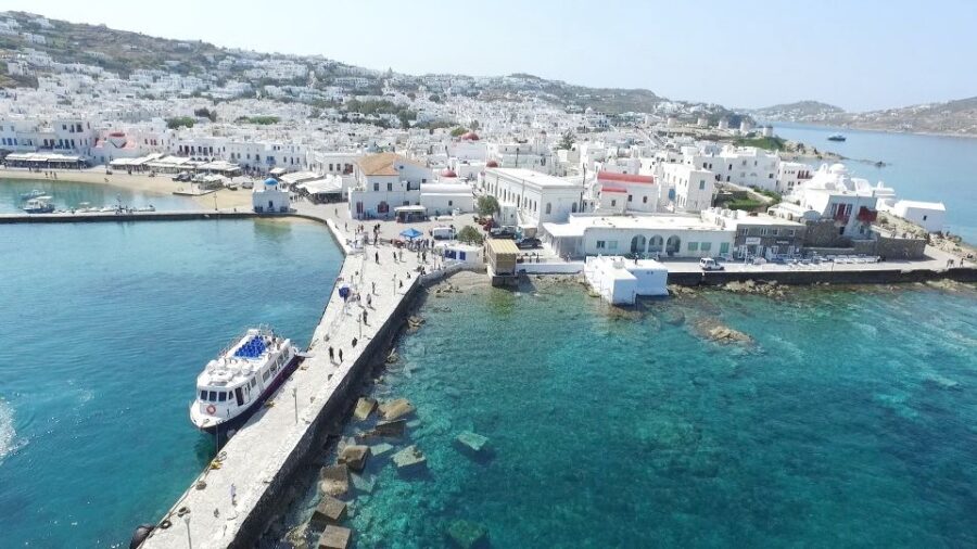 Mykonos: Delos Boat Transfer With Cell Phone Audioguide