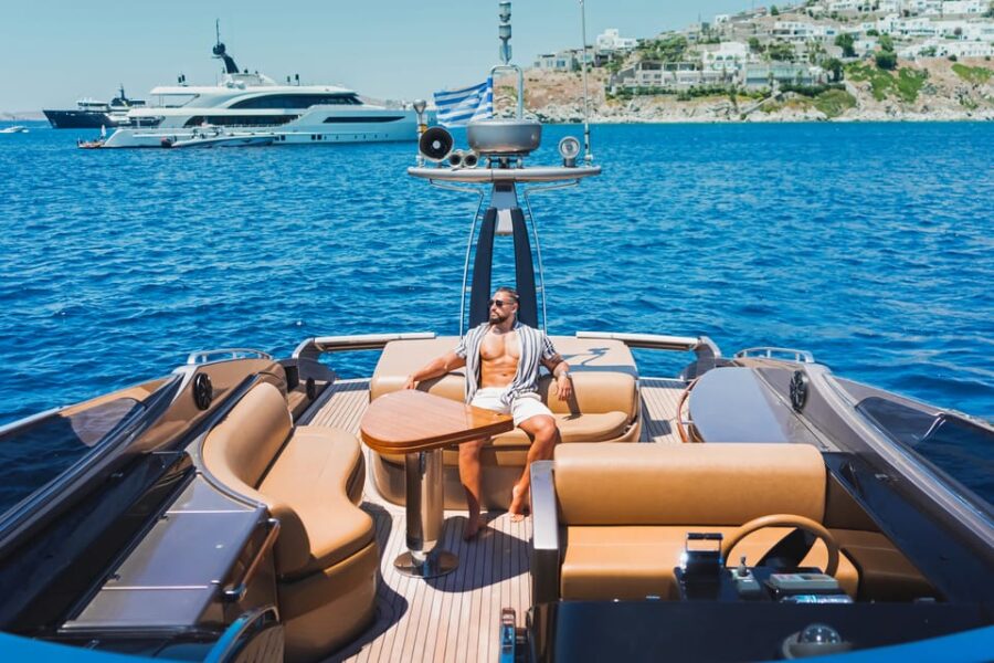 Mykonos: Private Sunset Views, Yacht Cruise & Swimming