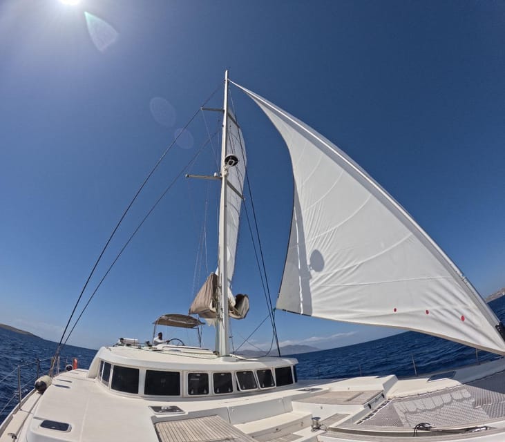 Mykonos: Sunset Boho Experience Catamaran Cruise
