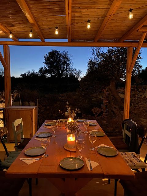 Naxos: Private Dining in the Olive Grove
