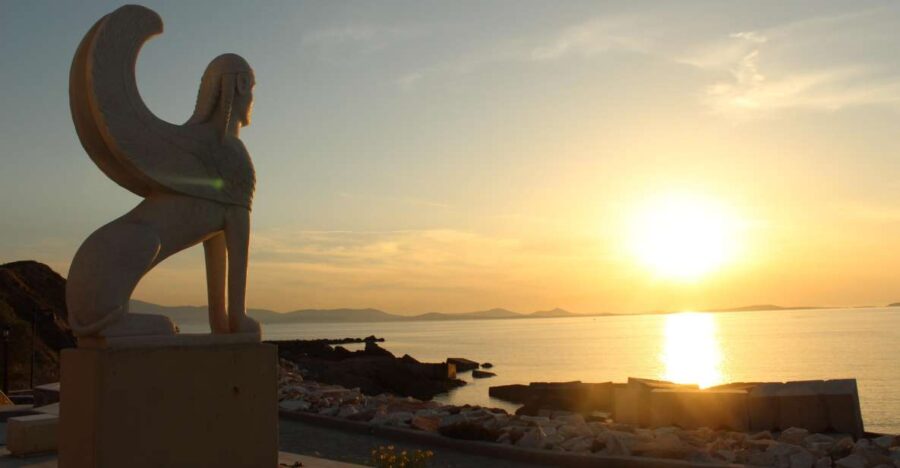 Naxos Town: Sunset Mythology Tour With Wine - Tour Overview and Details