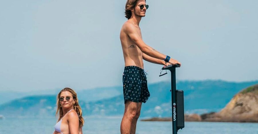 NEW ELECTRIC PADDLE SURF IN SANTA PONSA