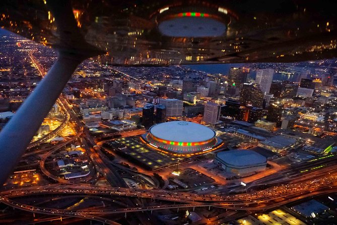 New Orleans Night Sightseeing Flight - Overview of the Flight