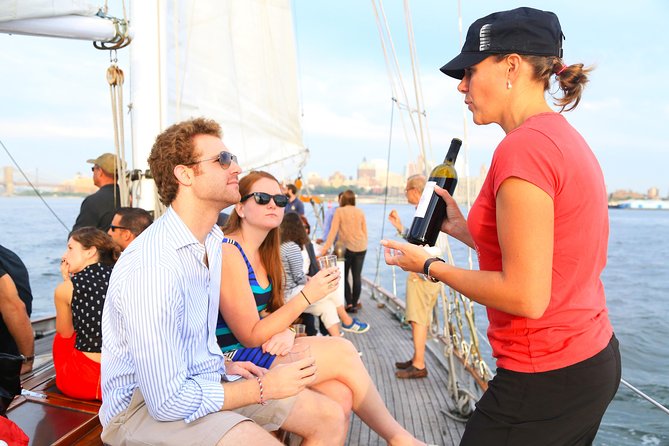 New York Sailboat Cruise With Wine and Cheese - Cruise Through New York Harbor