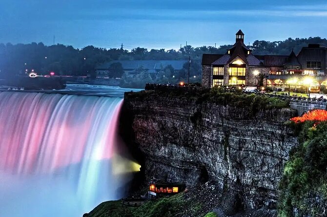 Night on Niagara Small Group Tour With Power Station Light Show