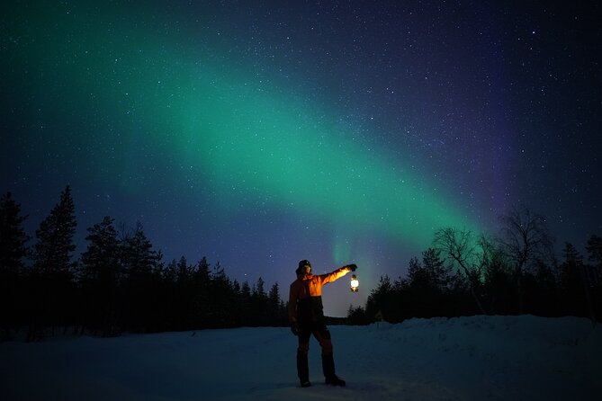 Northern Lights Hunting Photography in Rovaniemi Finland