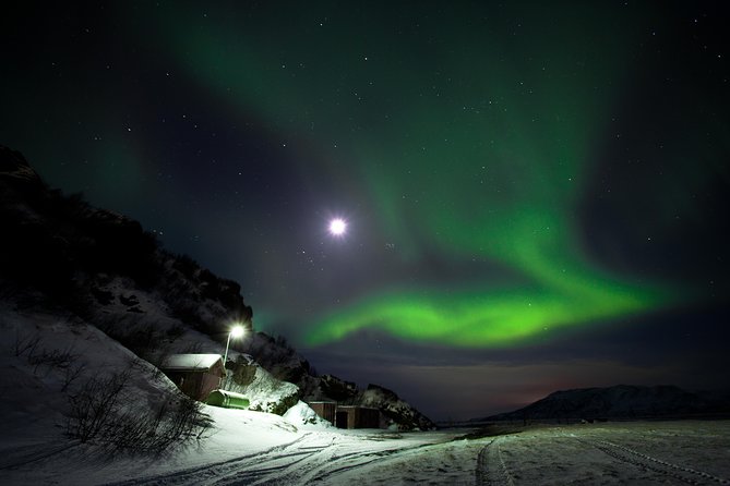 Northern Lights Minibus Tour With Hot Cocoa, Blankets & Photos